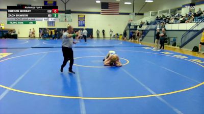 149 lbs Champ. Round 2 - Dregen Murray, Oklahoma Wesleyan vs Zach Dawson, Northeast Oklahoma