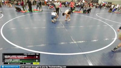 165 lbs Cons. Round 1 - Cooper Caskey, Arlington Wrestling Club vs Kevin Lopez Gonzalez, Trinity High School Wrestling