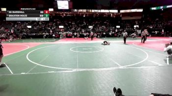 65 lbs Quarterfinal - Mj Marshall, NBHA vs Braxton Holtz, WSW1