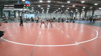 100 lbs Round 5 (4pm Saturday) - Shay Lundvall, Iowa Black vs Chase Gilbert, Rebellion