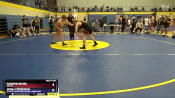 190 lbs Quarterfinal - Cooper Reves, SAW TC vs Noah Crossman, Olathe South High School Wrestling