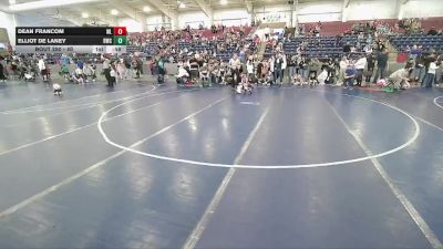 40 lbs Cons. Round 4 - Elliot De Laney, Peak Wrestling Club vs Dean Francom, Fremont Wrestling Club