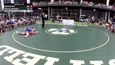 190 lbs Heaven Cole, Michigan Red vs Shayla Martinez, Colorado