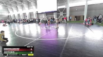 61 lbs Cons. Round 2 - Donovan Sanchez, Bonneville Wrestling Club vs Xaivyn Silva, Cougars Wrestling Club