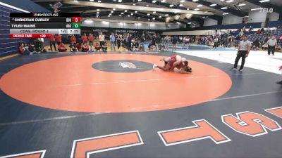 197 lbs Cons. Round 4 - Tyler Mains, Arcadia vs Christian Curley, Bridgewater State