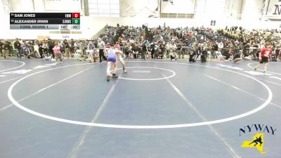 96 lbs Cons. Round 1 - Sam Jones, ESM Mat Monsters vs Alexander Irwin, Spencerport Jr Rangers Wrestling Club