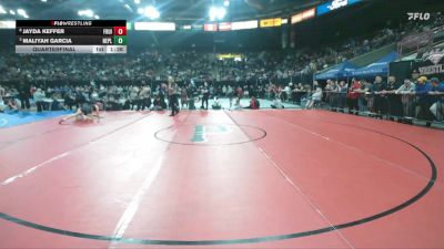 110 lbs Quarterfinal - Maliyah Garcia, New Plymouth vs Jayda Keffer, Fruitland