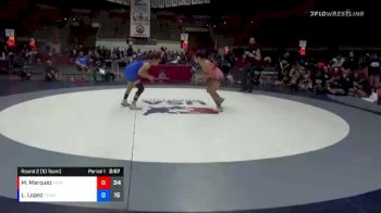127 lbs Round 2 (10 Team) - Mikayla Marquez, MDWA vs Lexie Lopez, SDIKWA