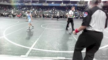 85 lbs 5th Place - Kalem Johnson, Farmington Mat Rats vs Beckett Bloomer, Wichita WC