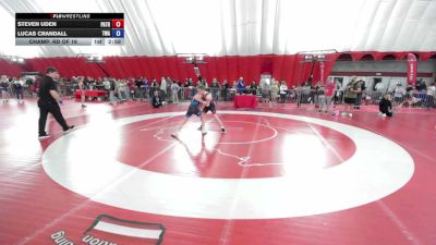 120 lbs Champ. Rd Of 16 - Steven Uden, Patton Trained vs Lucas Crandall, The Wrestling Academy