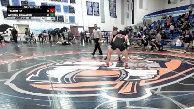 157 lbs Champ. Round 3 - Elijah Ra, Torrey Pines vs Weston Kowalski, Mountain Empire