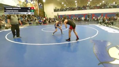 138 lbs Semifinal - Trevor Edwards, Coeur D Alene vs Hunter Gamble, Clearwater Valley