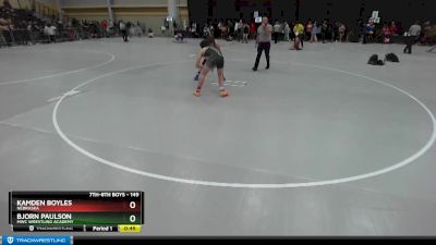 149 lbs Cons. Round 3 - Kamden Boyles, Nebraska vs Bjorn Paulson, MWC Wrestling Academy