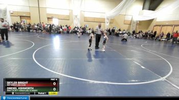 52 lbs Cons. Round 3 - Drexel Ashworth, Iron County Wrestling Academy vs Skyler Bright, Roy Wrestling Club