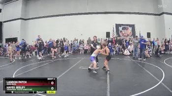 80 lbs Champ. Round 1 - Landon Patch, Hard Rock vs Hayes Seeley, Tomahawk Youth Wrestling