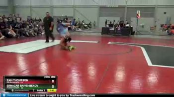 152 lbs 4th Wrestleback (16 Team) - Zam Thompson, Michigan Blue vs Ernazar Baiyshbekov, Pennsylvania