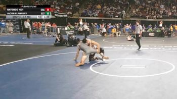 D 1 150 lbs Prelim - Rayshod Ker, Chalmette vs Jacob Flannery, Destrehan