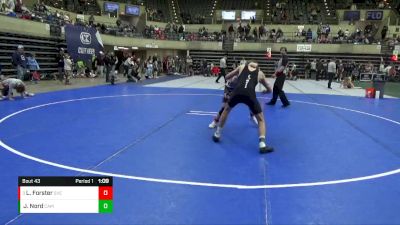 125 lbs Cons. Round 1 - Landon Forster, Spring Valley- Elmwood vs Javen Nord, Cameron