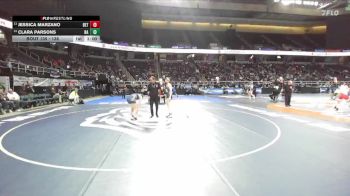 138 lbs Cons. Round 1 - Clara Parsons, Northern Adirondack-7 vs Jessica Marzano, Bethpage-8