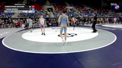 100 lbs Champ. Rd Of 64 - DeVaughn Miller, AL vs Matthew Frykman, IL