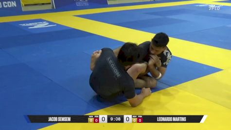 Leonardo Martins vs Jacob Semsem 2025 Pan IBJJF Jiu-Jitsu No-Gi Championship