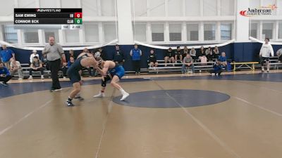 149 lbs Consi Of 8 #2 - Sam Ewing, University At Buffalo vs Connor Eck, Clarion