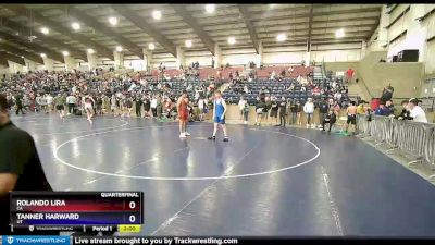 182 lbs Quarterfinal - Rolando Lira, CA vs Tanner Harward, UT