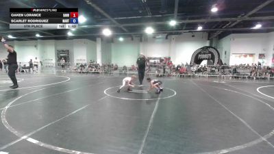 54 lbs 5th Place - Oaken Lorance, Sanderson Wr Ac vs Scarlet Rodriguez, Mantanona TC