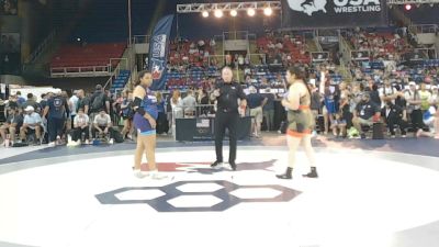 235 lbs 7th Place Match - Katherine Luna, California vs Angela Bereuter, Missouri
