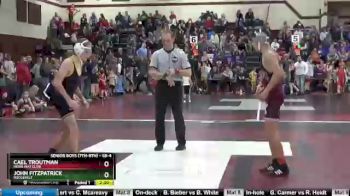 Quarterfinal - John FitzPatrick, Roosevelt vs Cael Troutman, Indee Mat Club