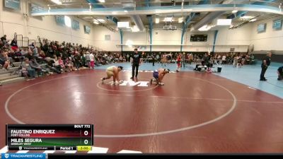 225-239 lbs Round 3 - Miles Segura, Greeley West vs Faustino Enriquez, Fort Collins