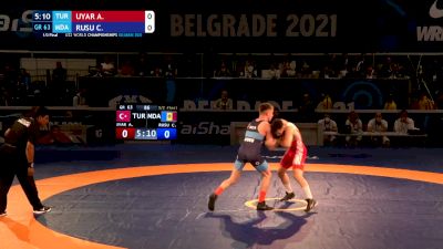 63 kg Semifinal - Ahmet Uyar, Tur vs Corneliu Rusu, Mda