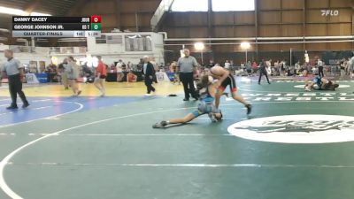 160 lbs Quarterfinal - Danny Dacey, Journeymen vs George Johnson Jr., Kd Trained