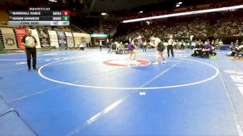 285 Class 1 lbs Cons. Semi - Marshall Kable, Centralia vs Ruger Johnson, South Harrison