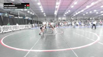 114 lbs Rr Rnd 1 - Blair Grennan, Charlies MF Angels vs Kiely Domyancich, Illinois Cornstars