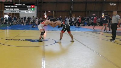 152 lbs Consi Of 16 #2 - Ryan Radliff, Hammer Wrestling vs Jackson Green, Journeymen WC