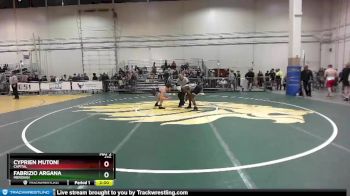 170 lbs Champ. Round 1 - Cyprien Mutoni, Capital vs Fabrizio Argana, Meridian