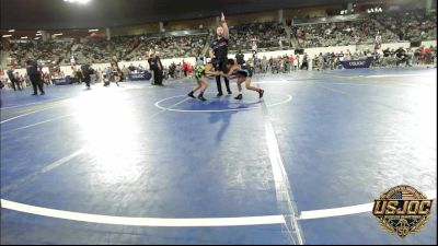 58 lbs Round Of 16 - Orlando Hernandez, ARDMORE TAKEDOWN CLUB vs Maxwell Roy, Standfast