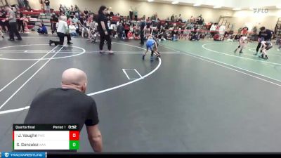 53 lbs Quarterfinal - Jace Vaughn, Punisher Wrestling Company vs Shaun Gonzalez, Ascend Wrestling Academy