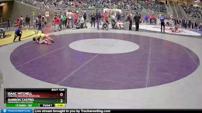 88 lbs Semifinal - Garron Castro, Marshfield High School vs Isaac Mitchell, Tualatin Wolfpack Wrestling