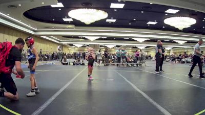 40 lbs Consi Of 8 #2 - Maddox Rodriguez, The Valley WC vs Kora Grant, Athlos Wrestling