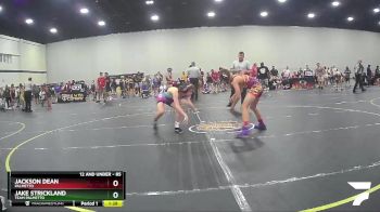 85 lbs 1st Place Match - Jake Strickland, Team Palmetto vs Jackson Dean, Palmetto