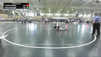 125 lbs Cons. Semi - Declan McAbee, Warren Co Wrestling vs Carter Hughes, Blackman Wrestling Club