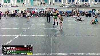 64 lbs Semifinal - Jameson Lohr, Williamsburg Wrestling Club vs Arman Bassiri, Unattached