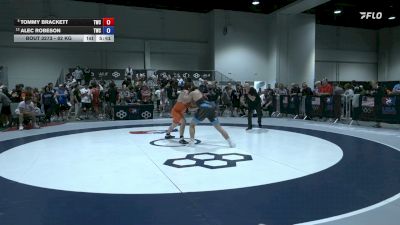 82 kg Champ. Rd Of 16 - Tommy Brackett, Tiger Wrestling Club vs Alec Robeson, Tiger Wrestling Club