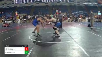 190 lbs Final - Soren Herzog, Duran Elite vs Caden Weber, Crass Trained