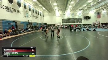 138 lbs Finals (2 Team) - Kason Cahill, Rock Springs vs William Roybal, Valley