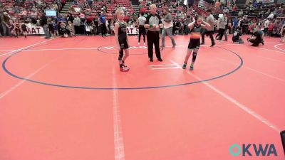 75 lbs Rr Rnd 2 - Bailey Ehler, Woodland Wrestling Club vs Jayden Caughlin, Cleveland Take Down Club