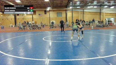 141 lbs Round 2 (6 Team) - Jesse Anson, Providence (Mont.) vs Blake Runion, Corban University