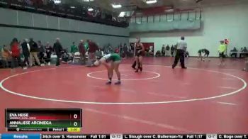 Round 1 - Annaliese Arciniega, Osage vs Eva Heise, Waverly-Shell Rock